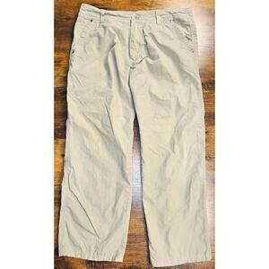 KUHL‎ Kontra Pants Mens Beige Rugged Performance Hiking Outdoors Camping 34x28